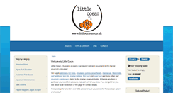 Desktop Screenshot of littleocean.co.uk