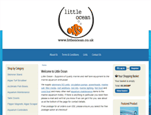 Tablet Screenshot of littleocean.co.uk